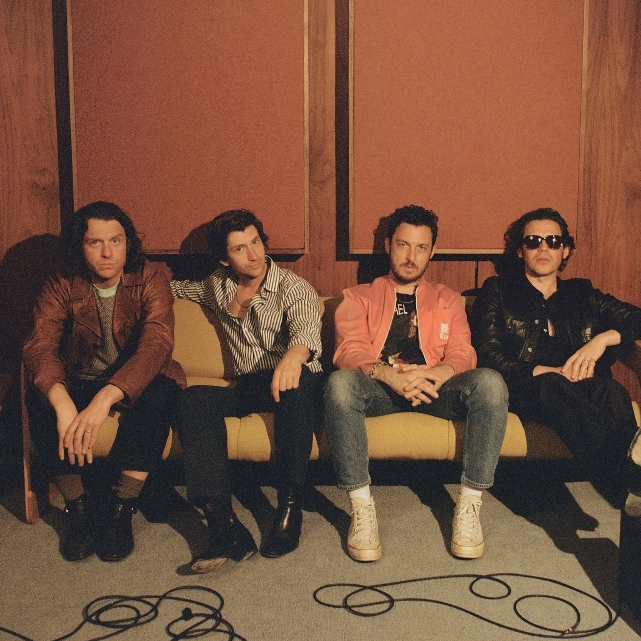 Portrait of Arctic Monkeys